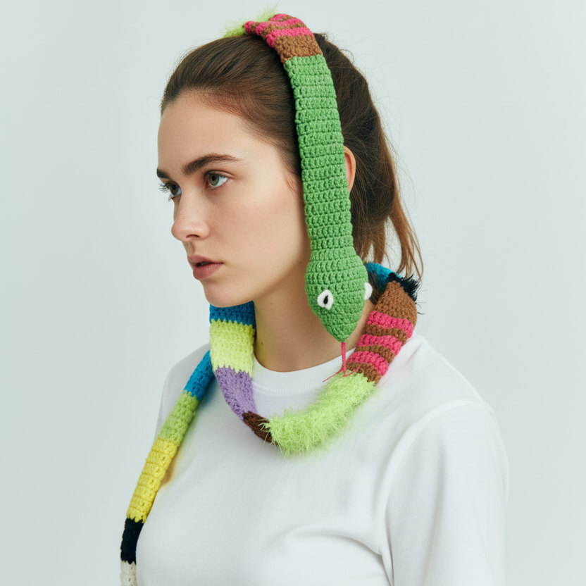 Snake scarf