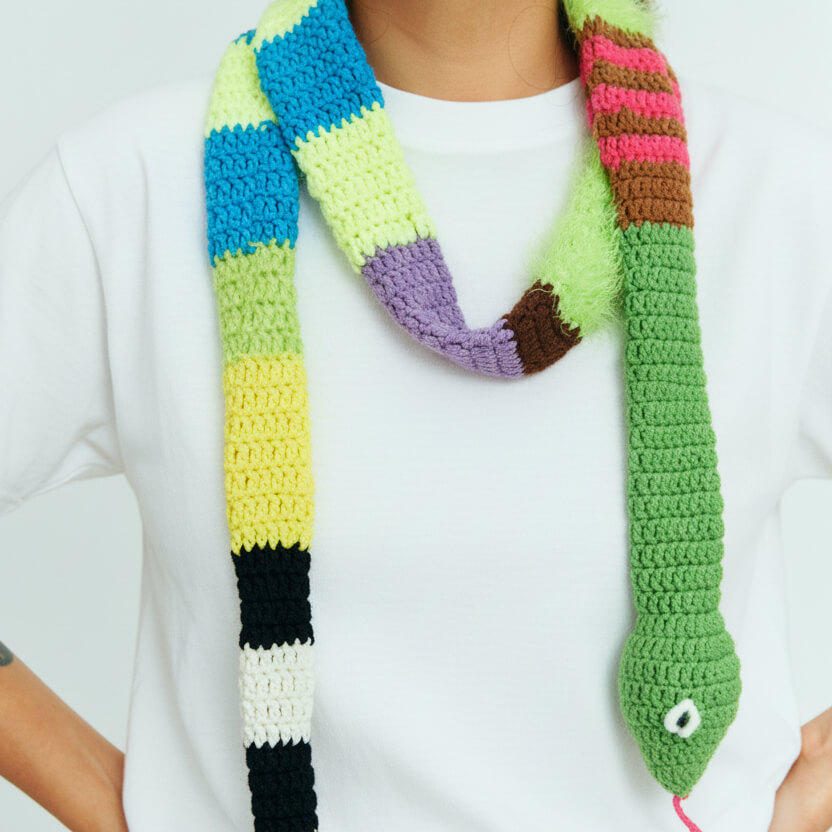 Snake scarf