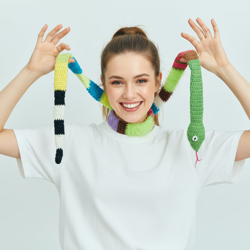 Snake scarf