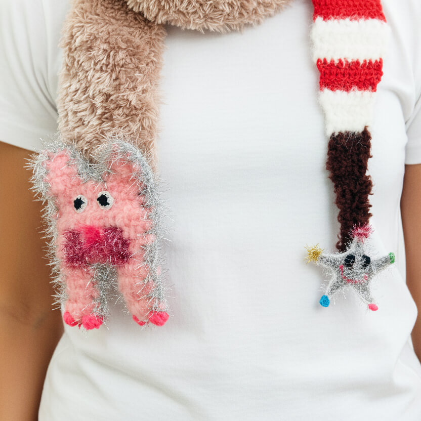 Cat star scarf