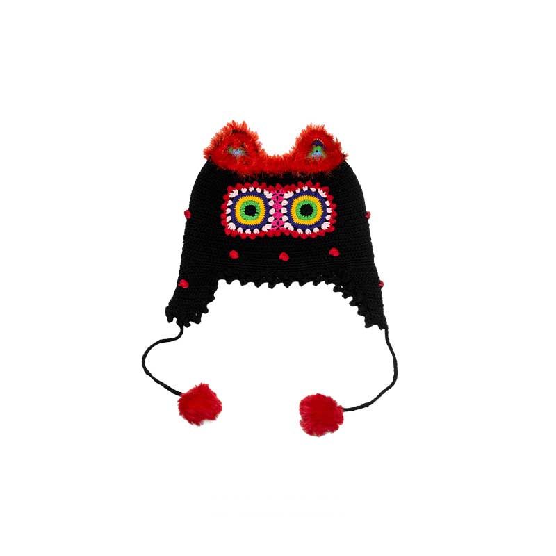 handmade jewelry  unique accessories Tiger head hat-feeky