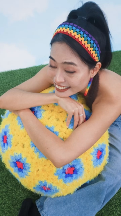 Rainbow headband