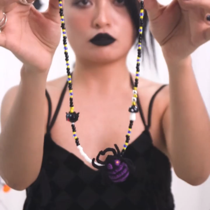 Spider necklace
