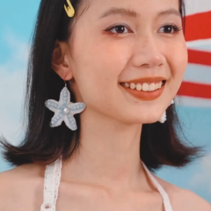 Starfish earrings