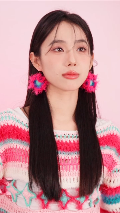 Colorful earrings