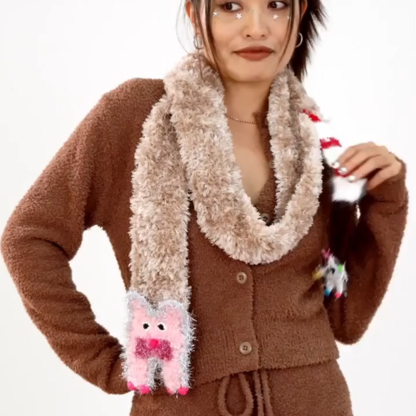 Cat star scarf