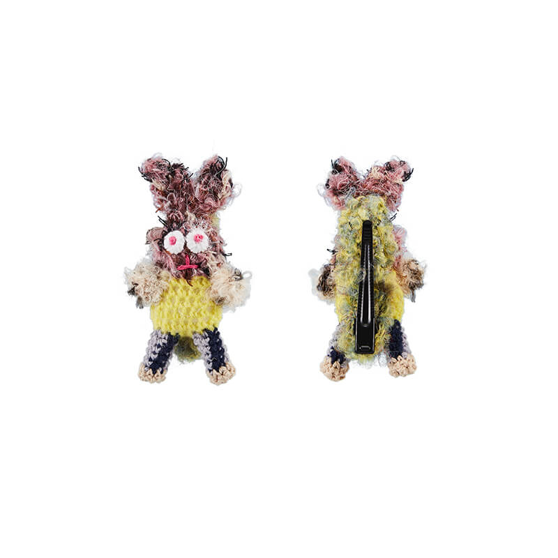 Rabbit Hair Clip