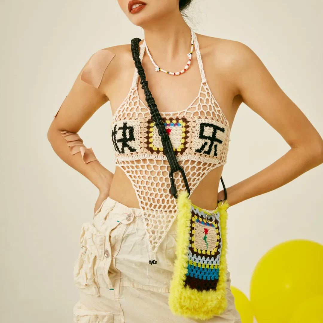 handmade jewelry  unique accessories Happy Bag-feeky