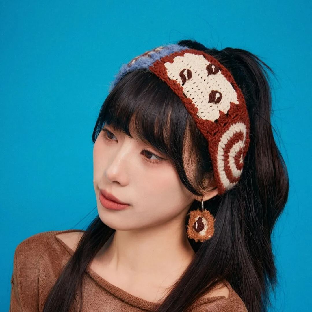 handmade jewelry  unique accessories Refreshing coffee headband-feeky