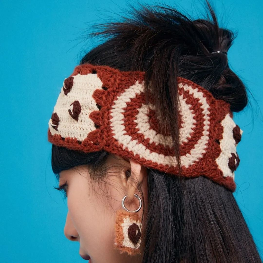 handmade jewelry  unique accessories Refreshing coffee headband-feeky