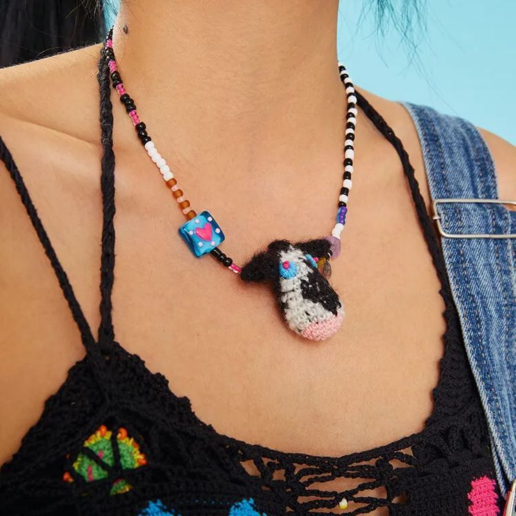 Cow necklace