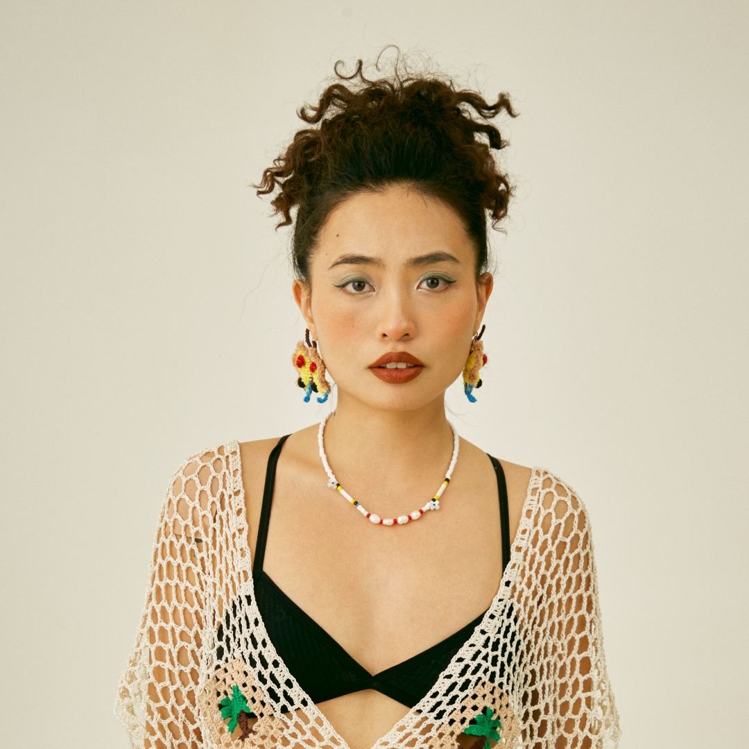  Micro-Crochet | Butterfly Earrings- Artisan Hand-Crocheted--feeky-Unique Sustainable Fashion