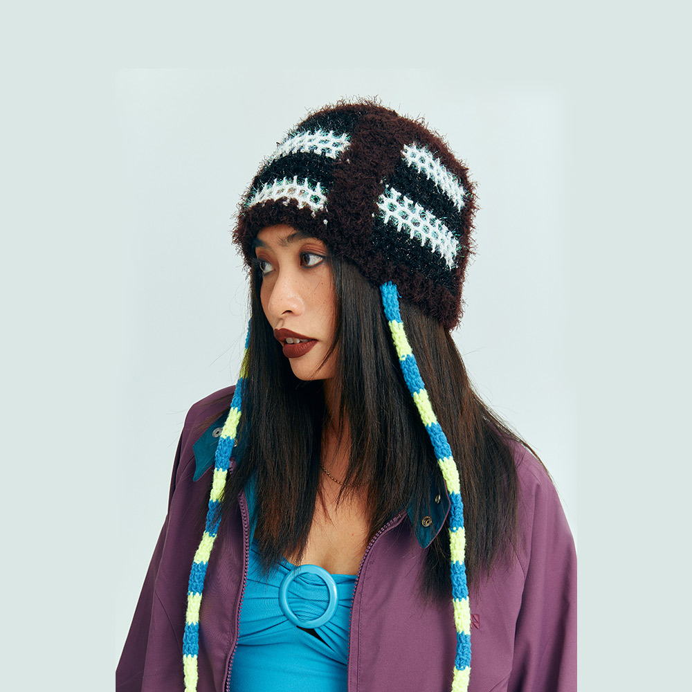 Snake Hat – Handmade Crochet Aesthetic Statement Winter Hat