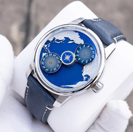 8K blue Watch
