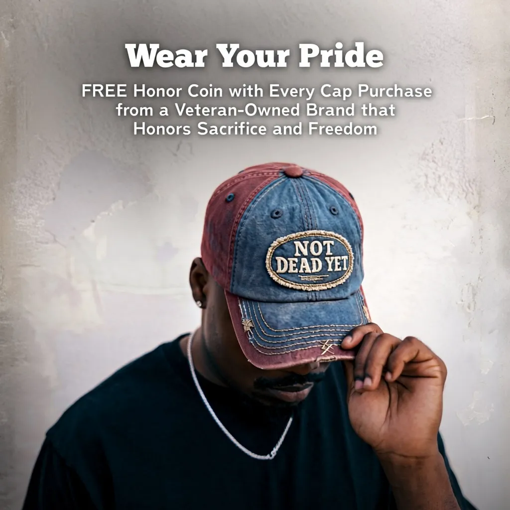 🎉Last Day Only $19.99 🇺🇸💀 DD-214 “Not Dead Yet” Veteran Hat🎁Free Symbolizes Honor Gift