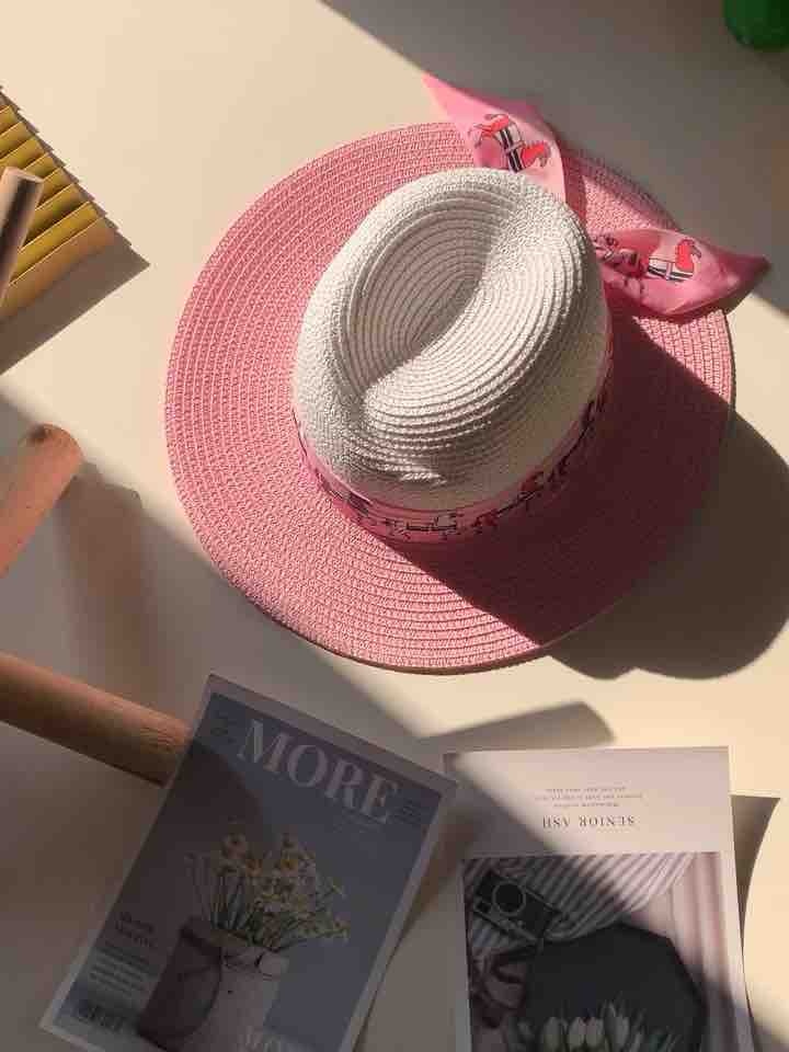 Pink Holiday Hat