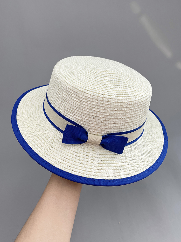 Straw French sun hat