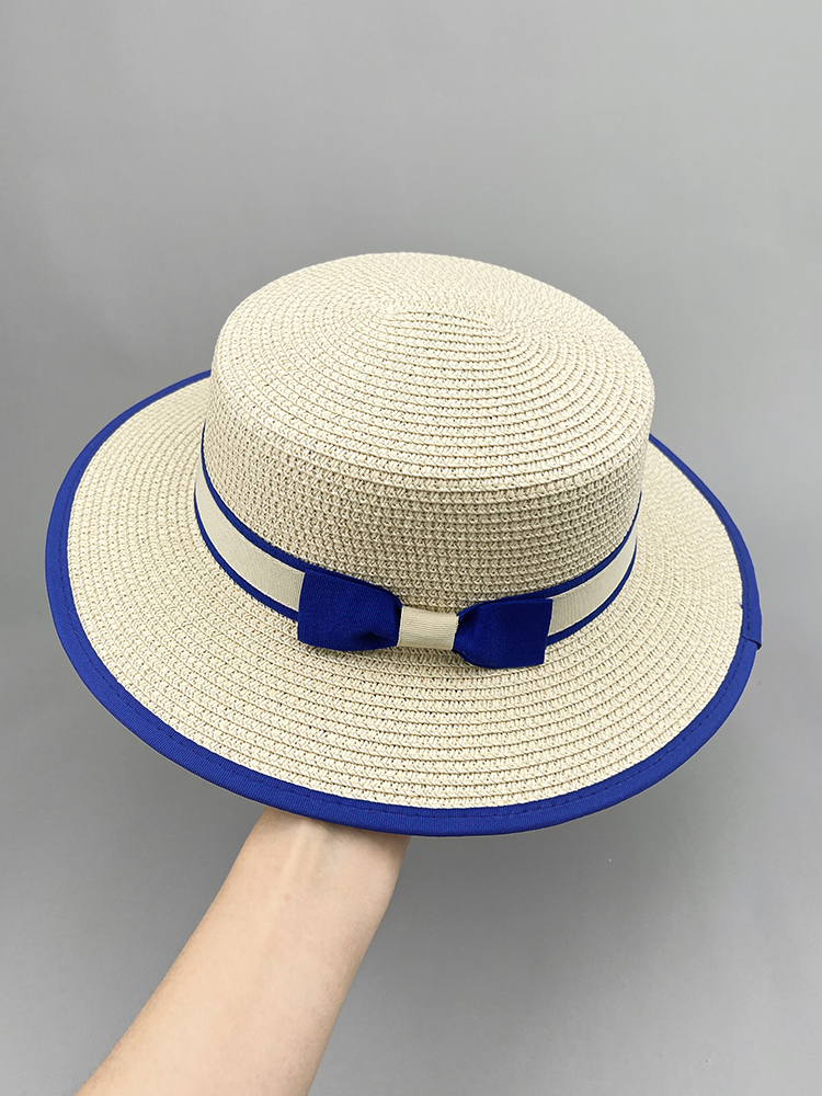Straw French sun hat