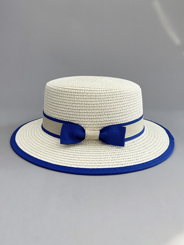 Straw French sun hat