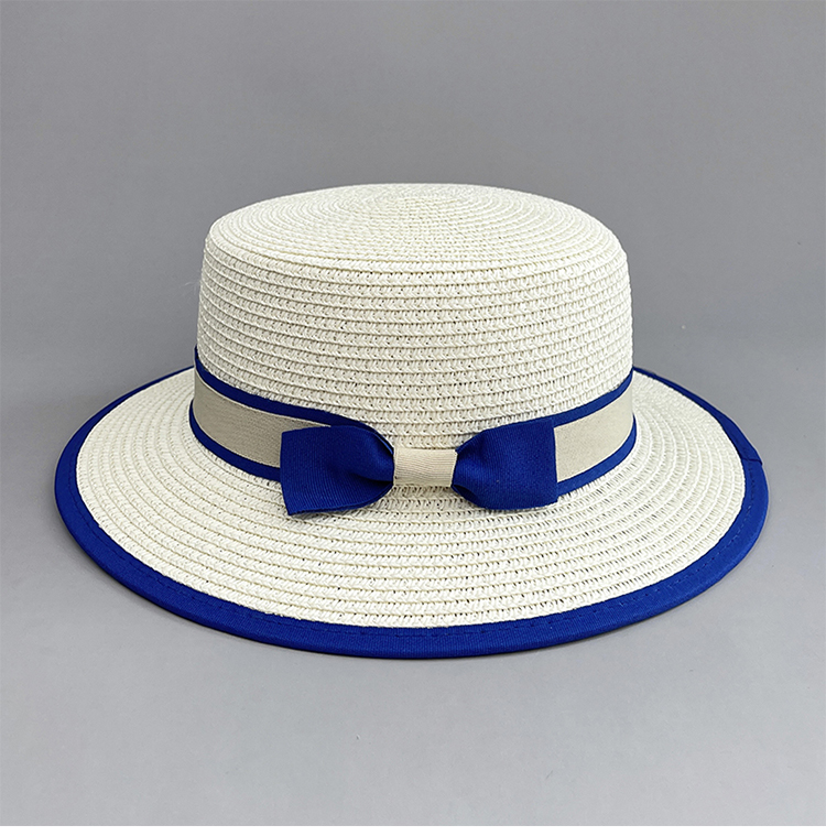 Straw French sun hat