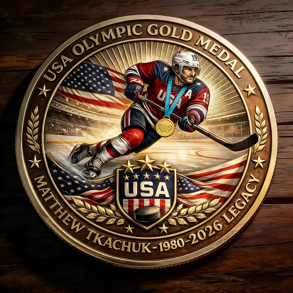 USA Olympic Hockey "1980–2026 Legacy" Commemorative Coin