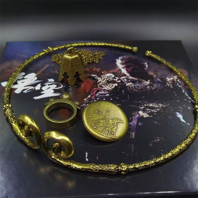 Black Myth Wukong Deluxe Edition Necklace Jewelry Ring Headband 