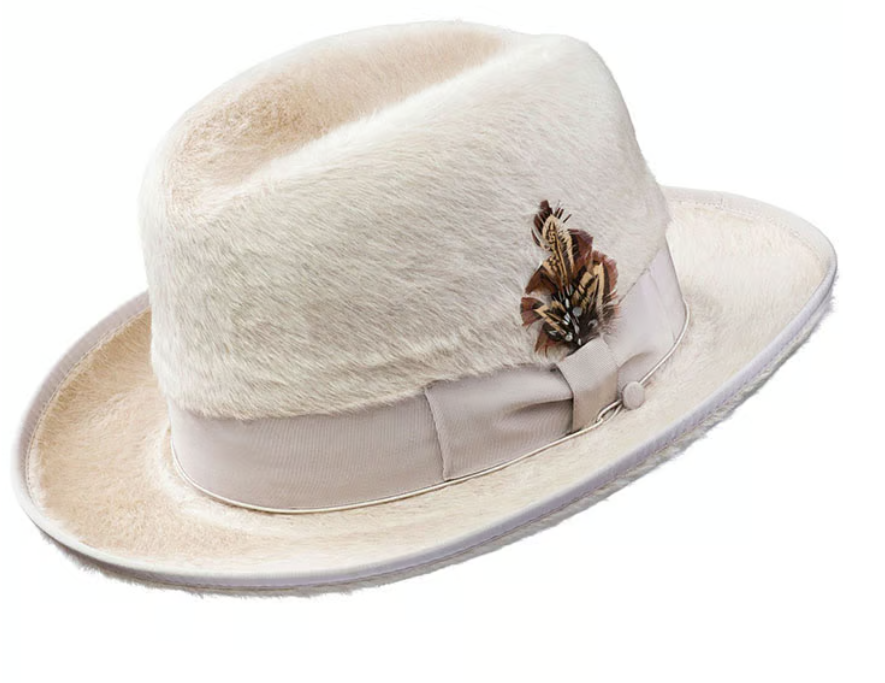 Alpha Godfather Homburg Hat-Bone