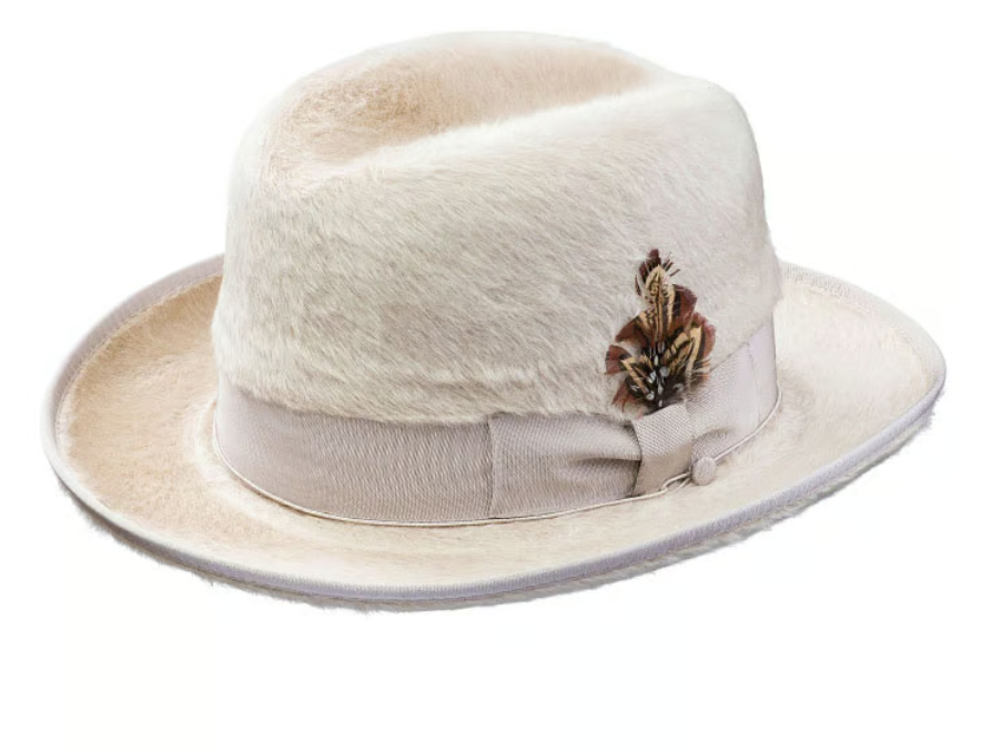 Alpha Godfather Homburg Hat-Bone