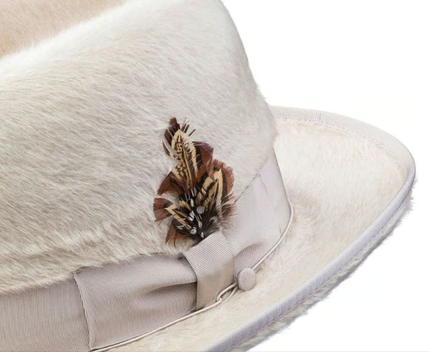 Alpha Godfather Homburg Hat-Bone