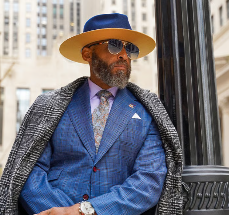 El Chayo Small Brim Fedora Two Tone