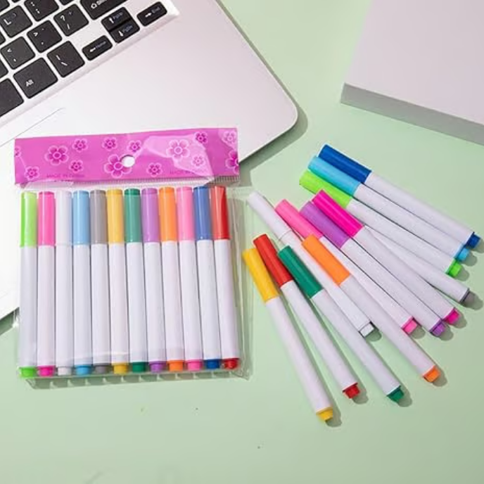 Creative Rewritable Acrylic LED Message Board 🎨 (set come with 7 Pens)