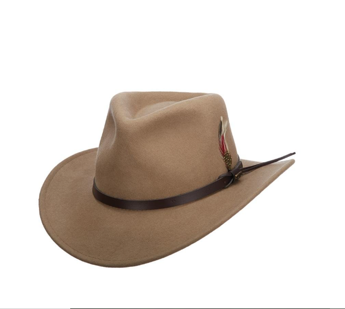 Dakota Fedora-PUTTY[Fast shipping and box packing]