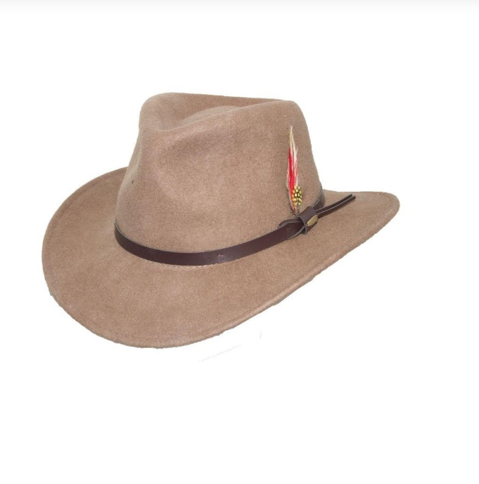 Dakota Fedora-PUTTY[Fast shipping and box packing]
