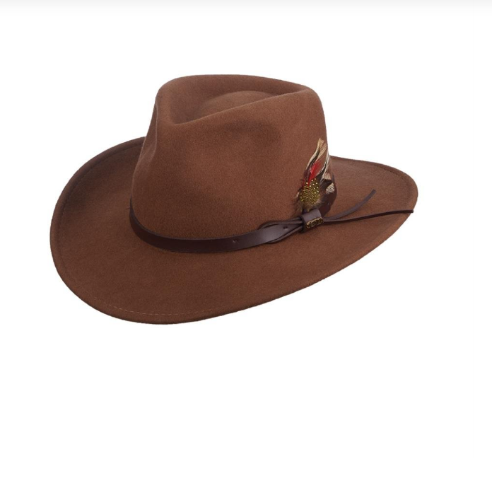 Dakota Fedora-PUTTY[Fast shipping and box packing]