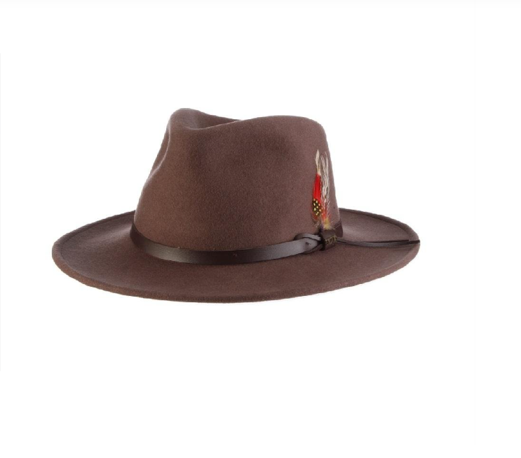 Dakota Fedora-PUTTY[Fast shipping and box packing]