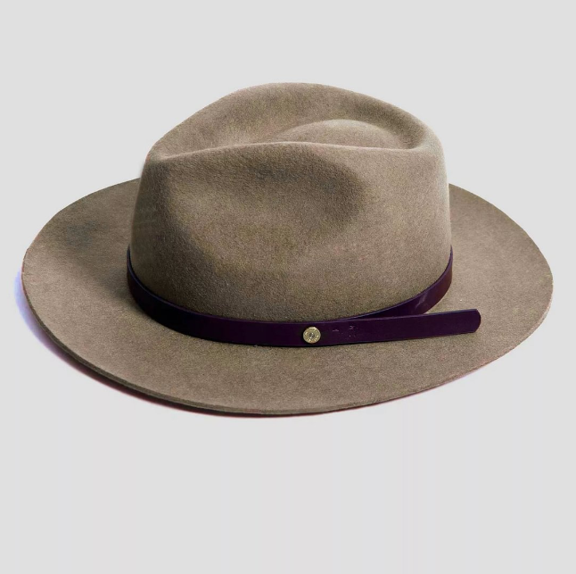 Griffin Fedora–Dark Olive[Fast shipping and box packing]