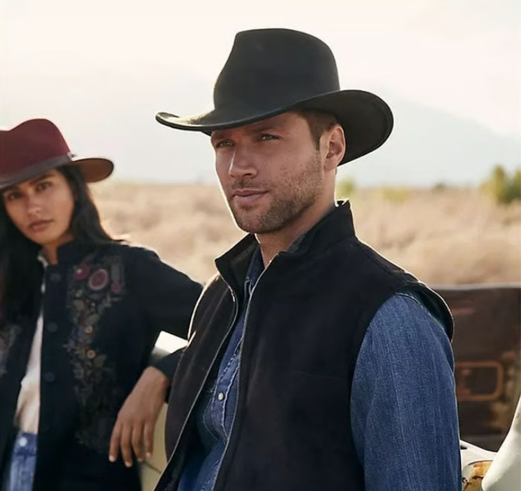 【New】Crushable Wool Cowboy Hat