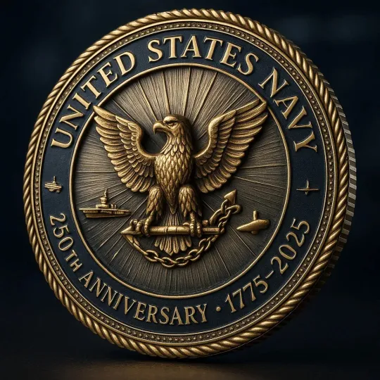 🎉Last Day Only $19.99 🇺🇸 250th Anniversary U.S. Navy Hat Set⚓Free Symbolizes Honor Gift