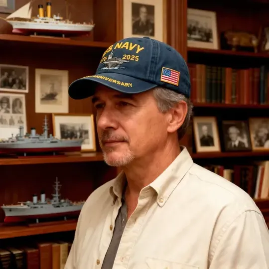 🎉Last Day Only $19.99 🇺🇸 250th Anniversary U.S. Navy Hat Set⚓Free Symbolizes Honor Gift