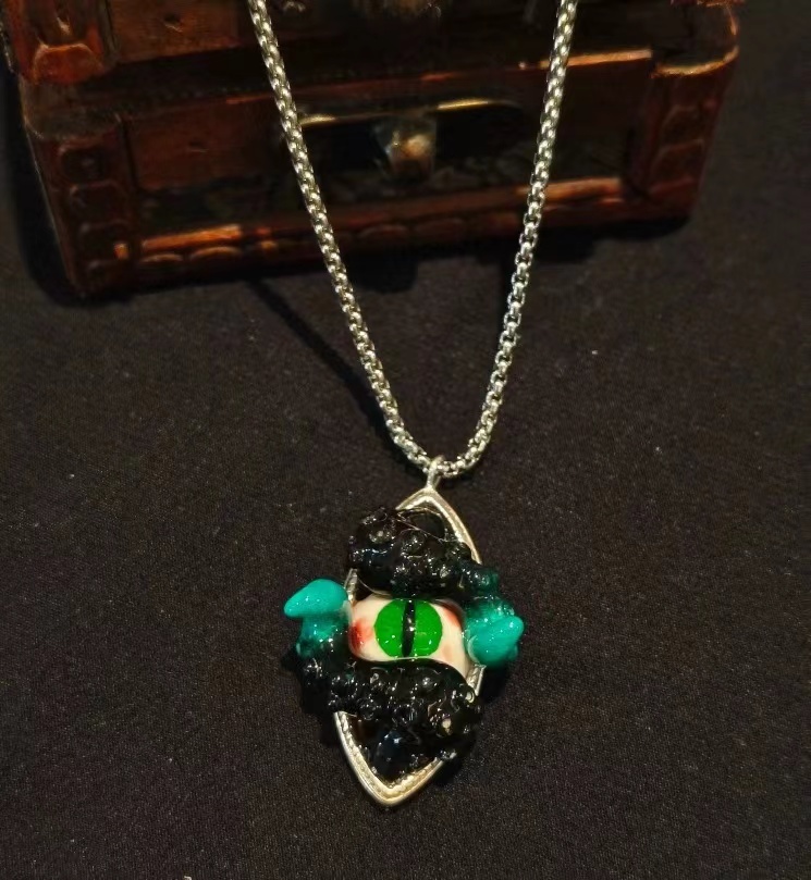Octopus Eyeball Necklace