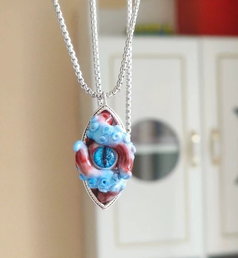 Octopus Eyeball Necklace
