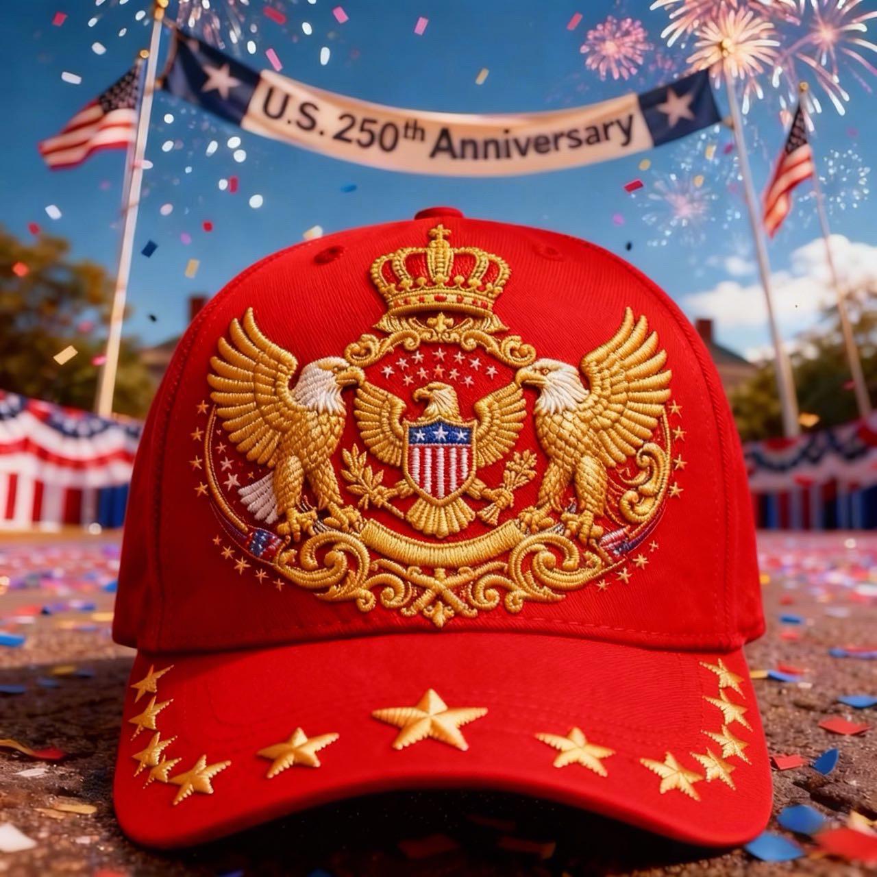 US 250th Anniversary Commemorative Cap