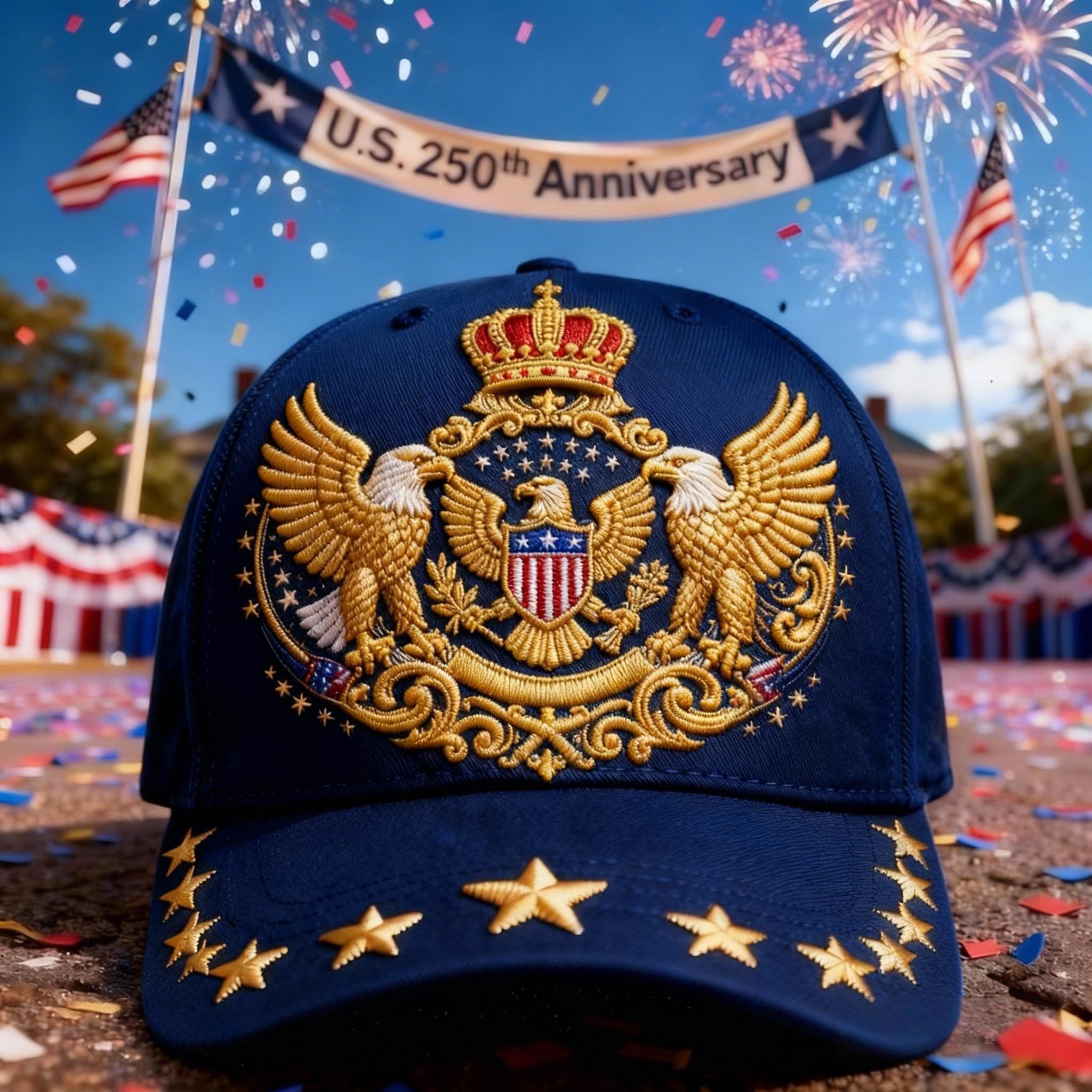 US 250th Anniversary Commemorative Cap