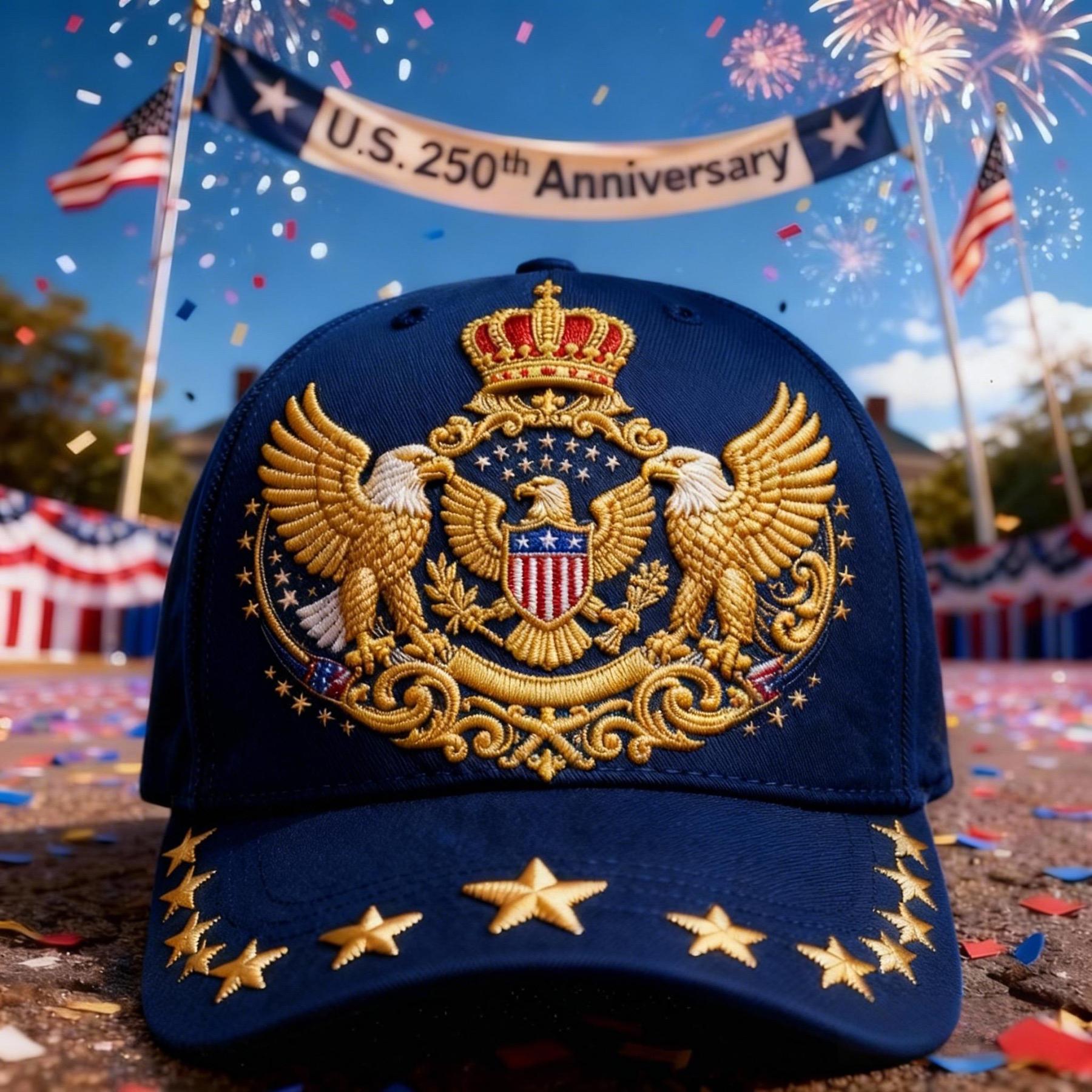 US 250th Anniversary Commemorative Cap