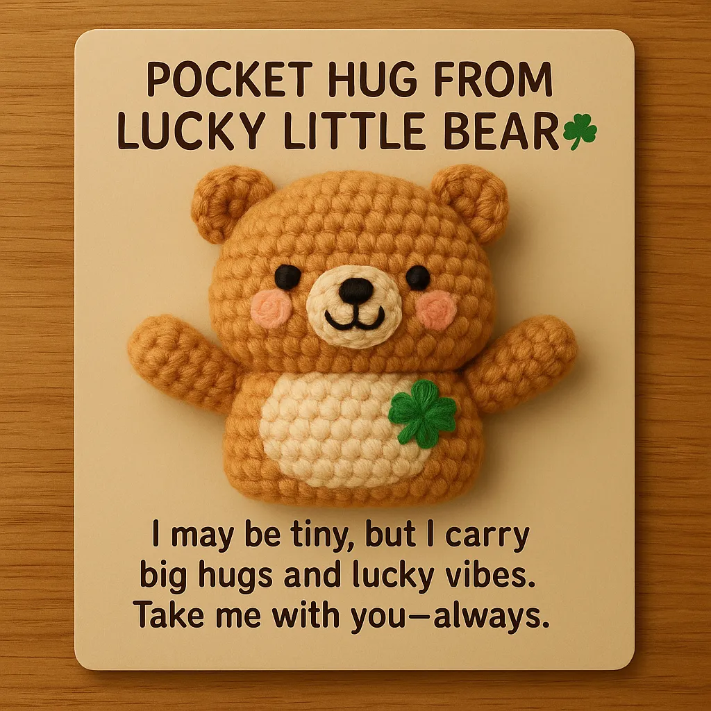 🧸💖Pocket Hug Bear