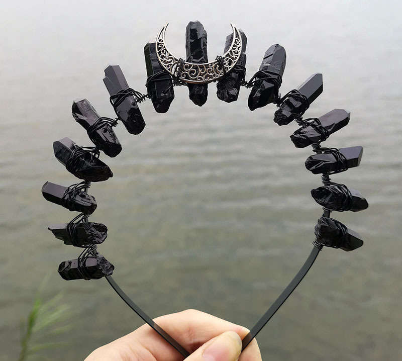 Christmas HANDMADE NATURAL CRYSTAL CROWN