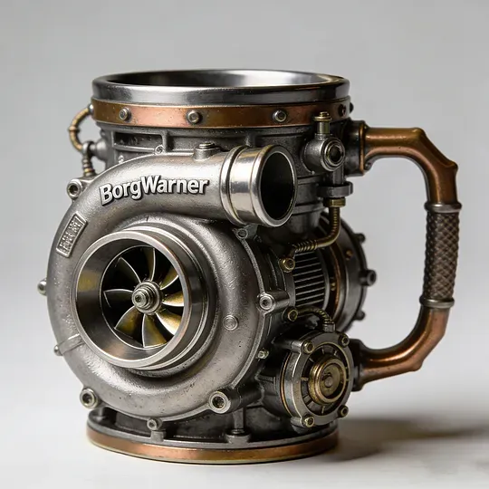 BorgWarner Turbocharger Mug
