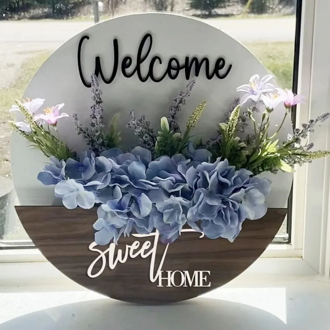 💐Welcome Sweet Home Door Hanger