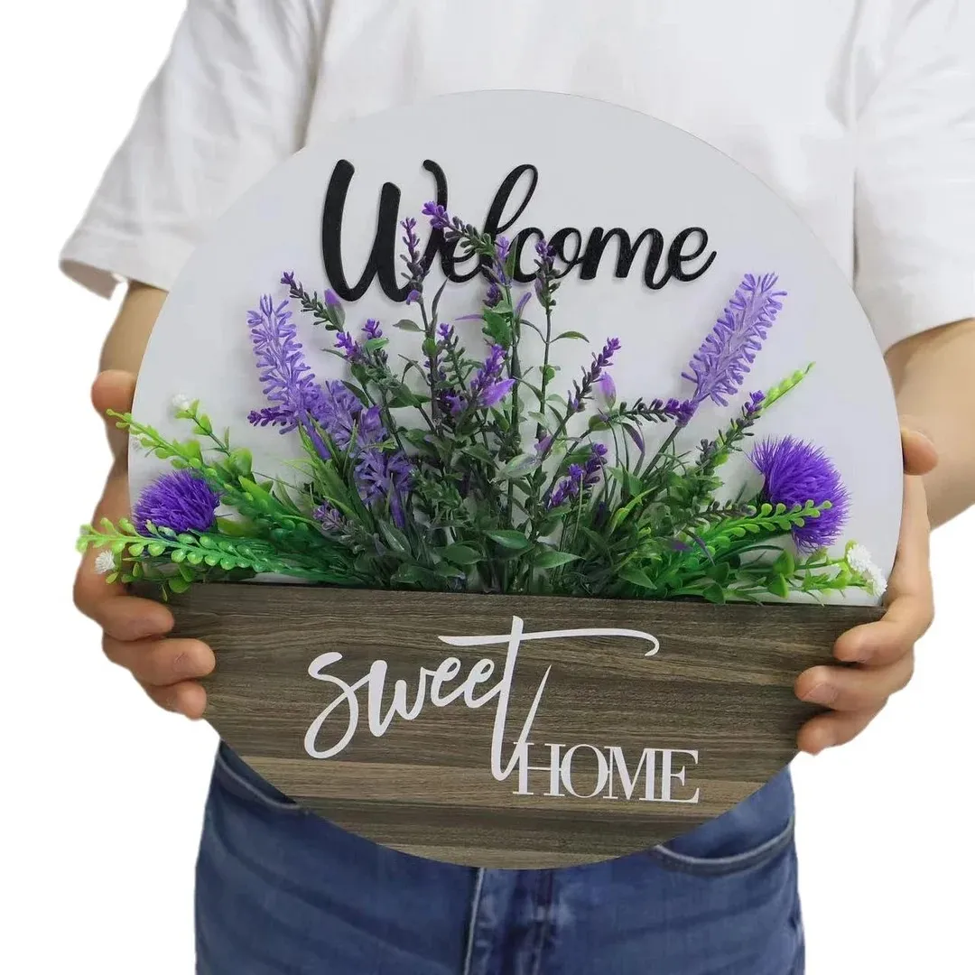 💐Welcome Sweet Home Door Hanger