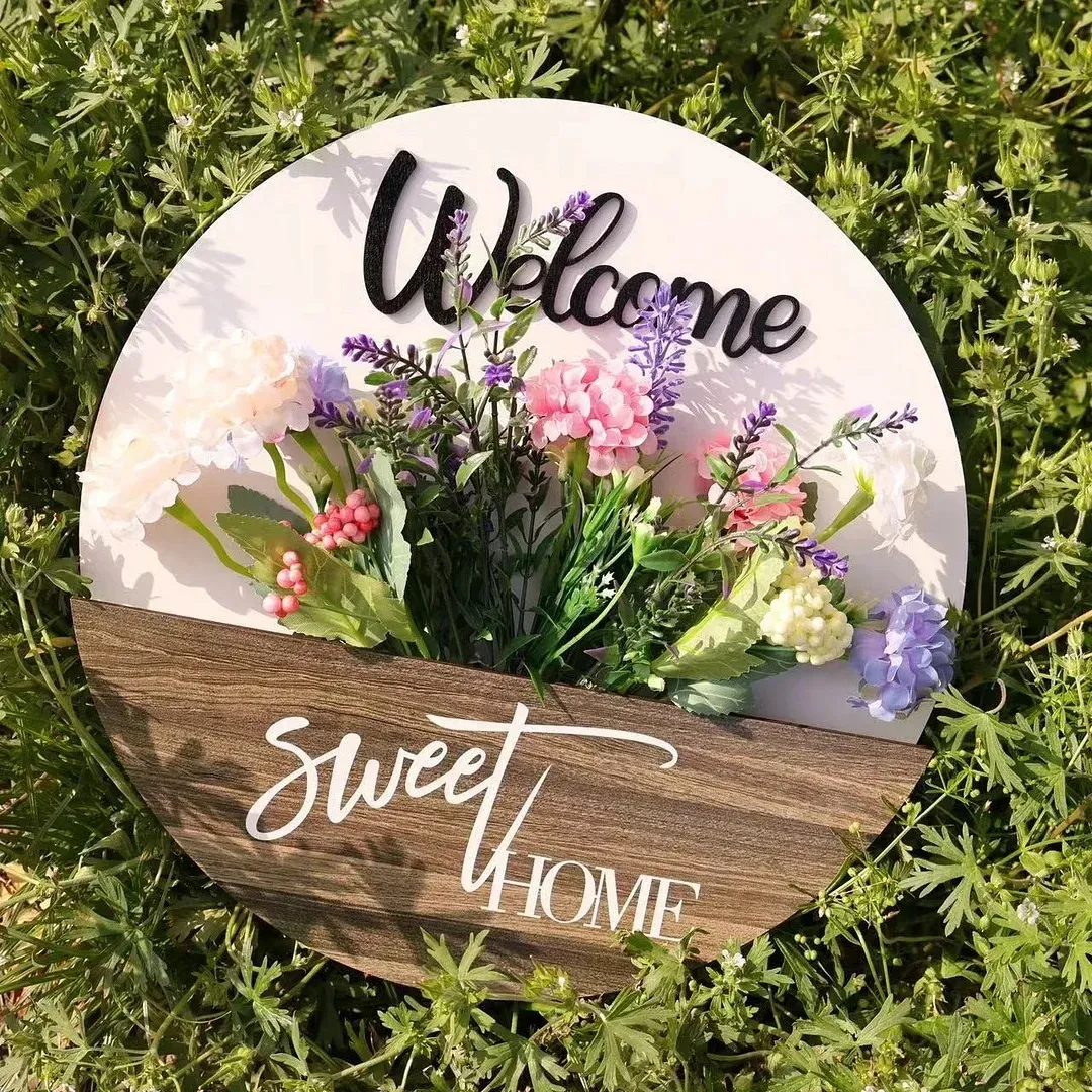 💐Welcome Sweet Home Door Hanger